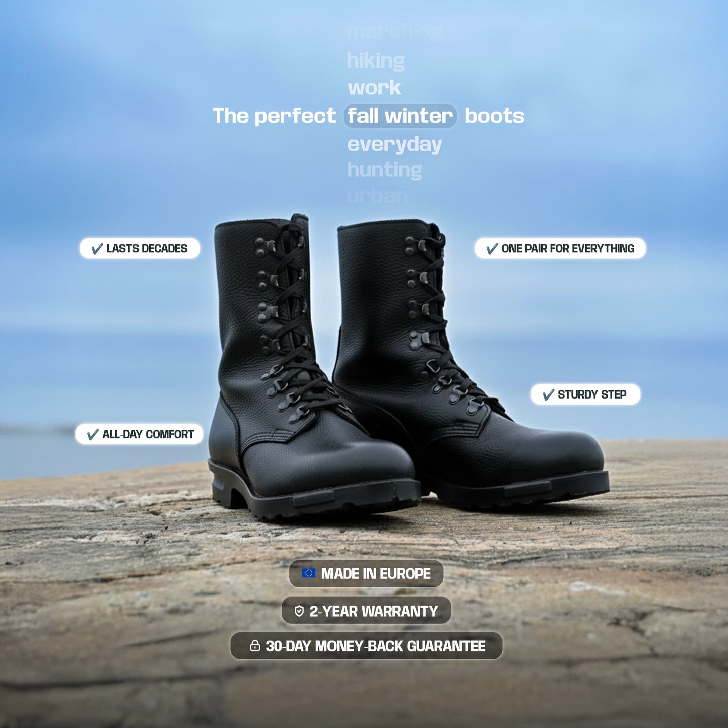 M77 Norwegian Combat Boots
